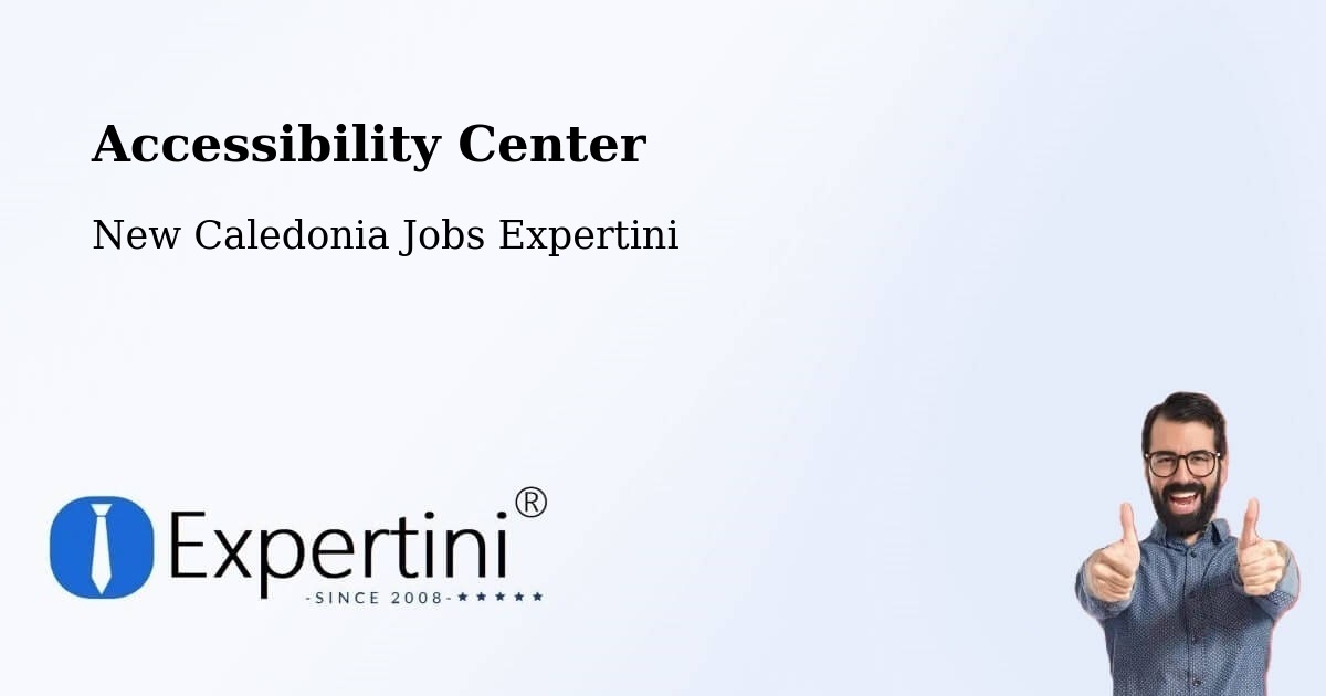 Accessibility Statement – Tiamou - New Caledonia Jobs Expertini